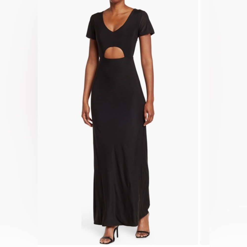 NEW…Love By Design Black Cutout Maxi Dress